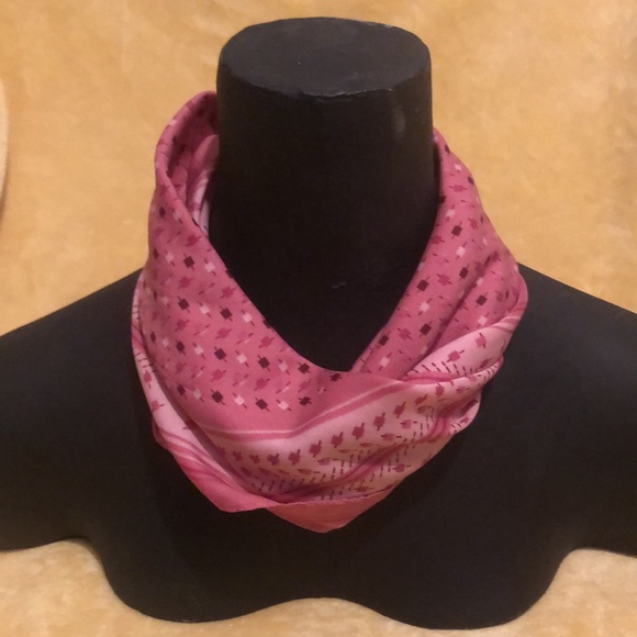 PinkPattern Polyester Square Scarf 24” X 24” - Picture 2 of 10